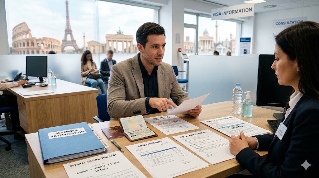 Schengen visa refusal from the UK
