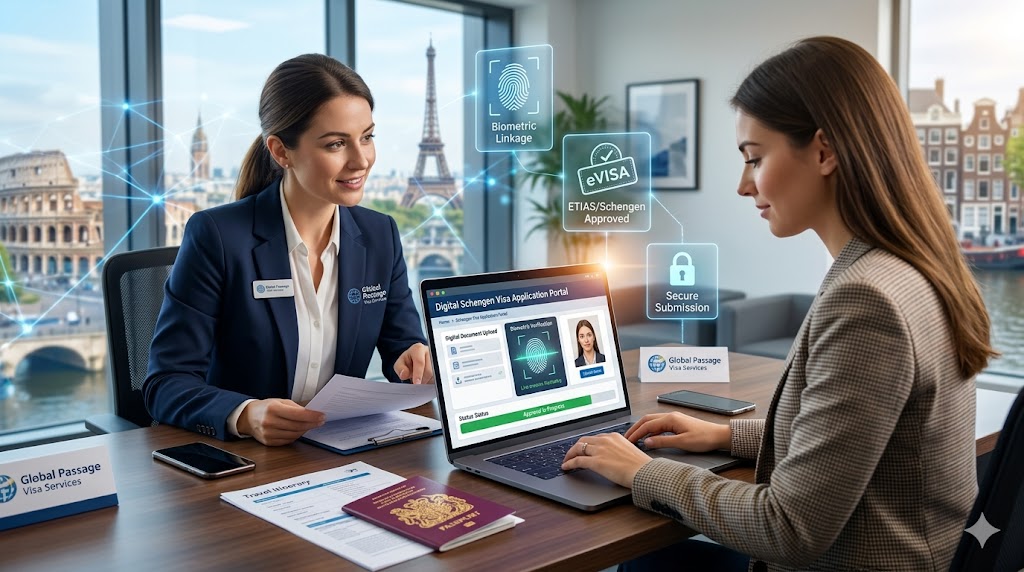 Digital Schengen Visa