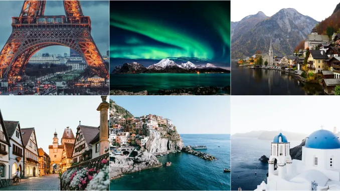best  places in Europe tour