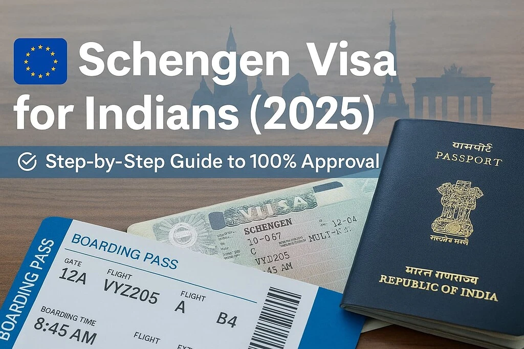 Schengen Visa from UK for Indian Passport Holders